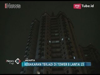 Diduga Berasal dari Kompor & Listrik Apartemen Kedoya Garden Lantai 23 Terbakar -  iNews Pagi 25/03