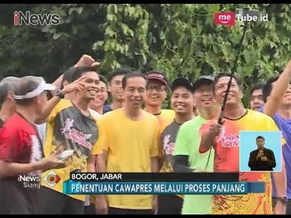 Asyiknya Olahraga Bersama Presiden Jokowi dan Bahas Sosok Cawapres - iNews Siang 24/03