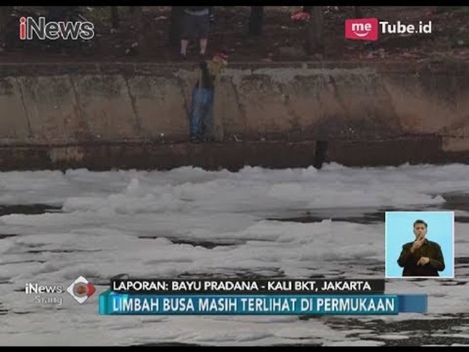 Buih-buih Busa di BKT Marunda Mengganggu Kesehatan Atlet Dayung - iNews Siang 24/03