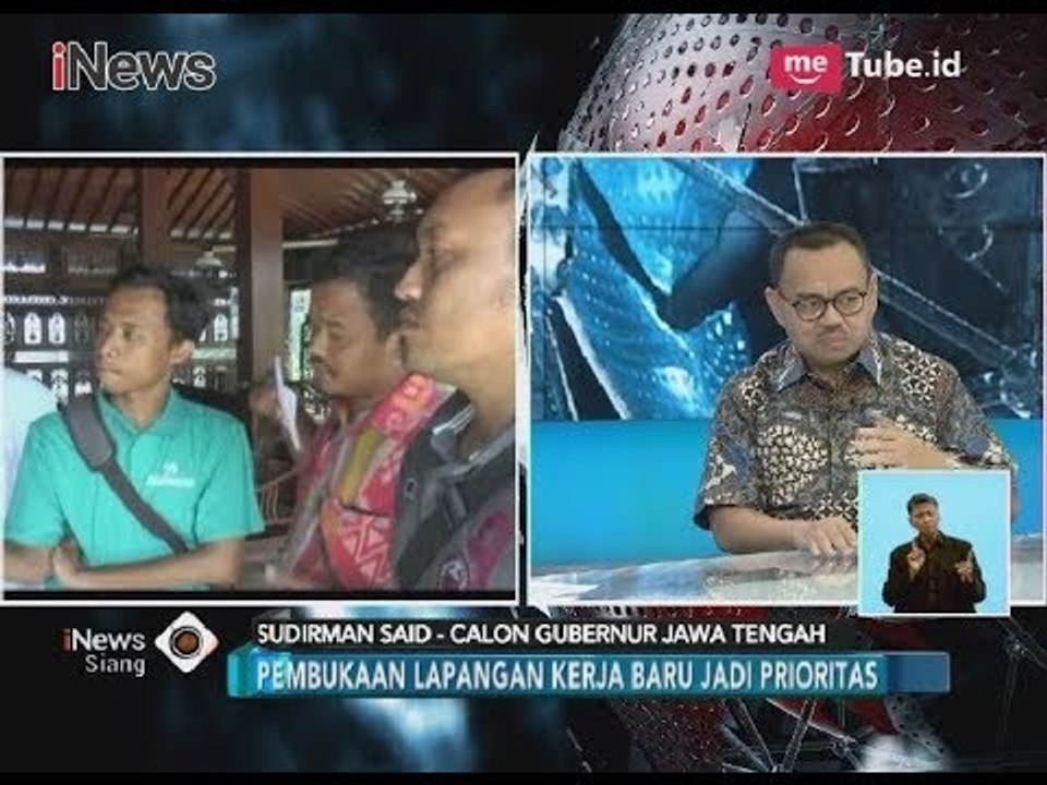 Lima Juta Lapangan Pekerjaan Baru Jika Terpilih, Ini Penjelasan Sudirman Said - iNews Siang 24/03