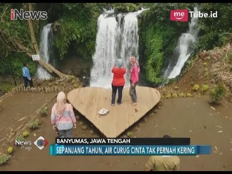 Menyenangkan!! Inilah Pesona Alam Wisata Curug Cinta di Lereng Gung Slamet - iNews Pagi 25/03