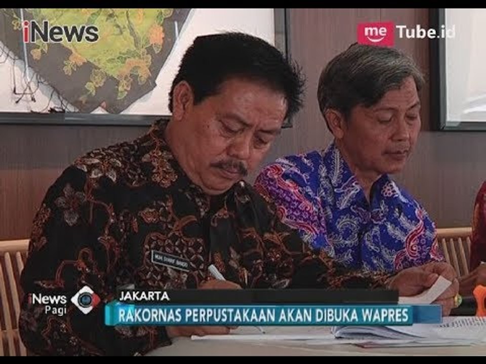 Rapat Koordinasi Nasional Perpustakaan RI 2018 Akan Dibuka Wakil Presiden - iNews Pagi 25/03