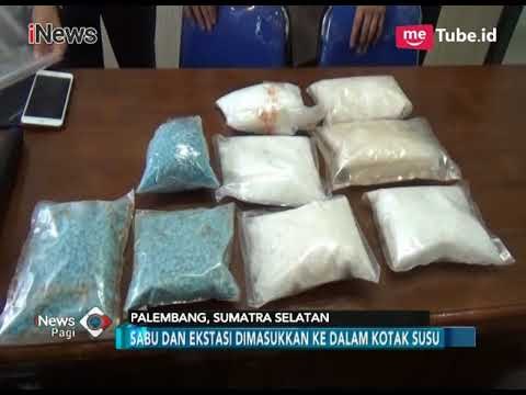 Polisi Amankan 3,05 Kg Sabu dan Ribuan Ekstasi yang Diseludukan Dalam Kotak Susu - iNews Pagi 24/03