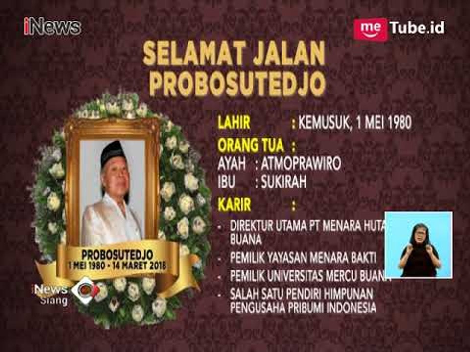 Probosutedjo, Adik Pak Harto Sang Pengusaha Sukses di Era Orde Baru - iNews Siang 26/03