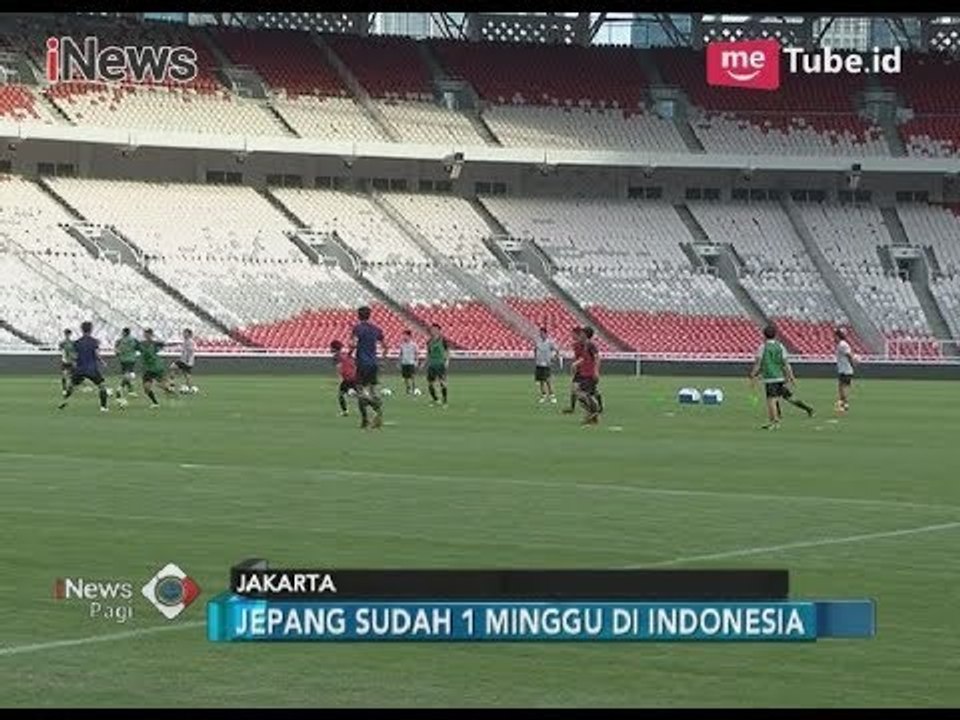 Timnas Indonesia U19 Gelar Uji Coba Lawan Jepang U19 di SUGBK - iNews Pagi 25/03