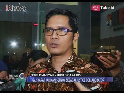KPK Beri Tiga Syarat Justice Collaborator, SN Harus Akui Perbuatannya - iNews Malam 24/03