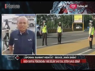 Waspadaa!! Sistem Ganjil Genap Berikan Sanksi Tilang untuk yang Melanggar - Special Report 26/03