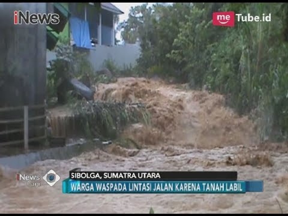 Ngeri!! Sungai Sihopo-hopo Meluap Sebabkan Rumah Warga dan Jalan Rusak - iNews Pagi 27/03