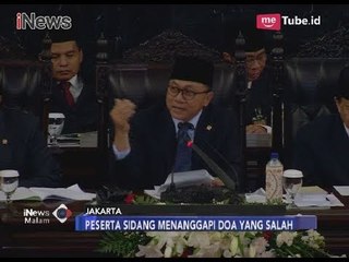 Doa Bersama saat Pelantikan Wakil Ketua MPR Undang Gelak Tawa - iNews Malam 26/03