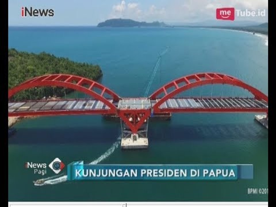 Melihat Jembatan Holtekamp Papua yang Dibangun Jokowi - iNews Pagi 13/04