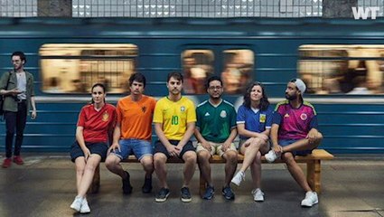 Soccer Fans Covertly Display LGBT Pride Flag In Russia