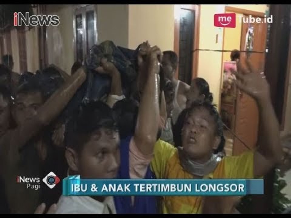 Na'as!! Ibu Hamil Tujuh Bulan & Anak Perempuan Tewas Tertimbun Longsor di Sibolga - iNews Pagi 27/03