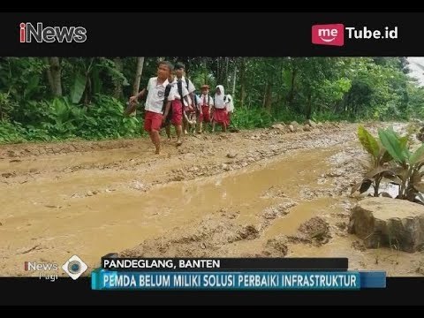 Semakin Parah! Begini Kondisi Jalan yang Tak Dapat Dilalui Warga Pandeglang - iNews Pagi 27/03