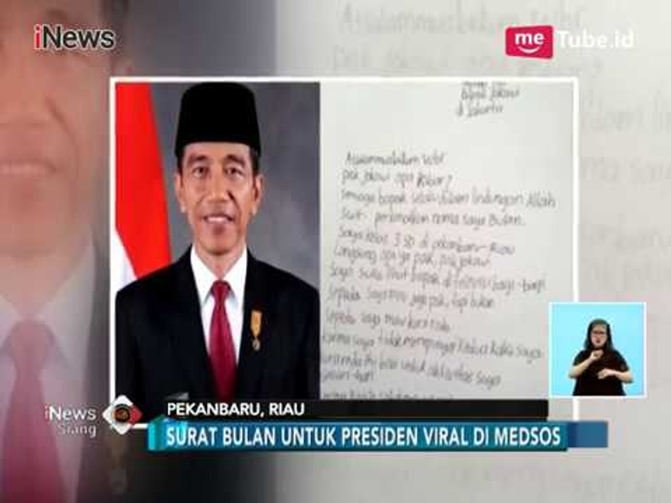 Tulis Surat ke Presiden Jokowi, Bulan Dapat Kursi Roda - iNews Siang 26/03