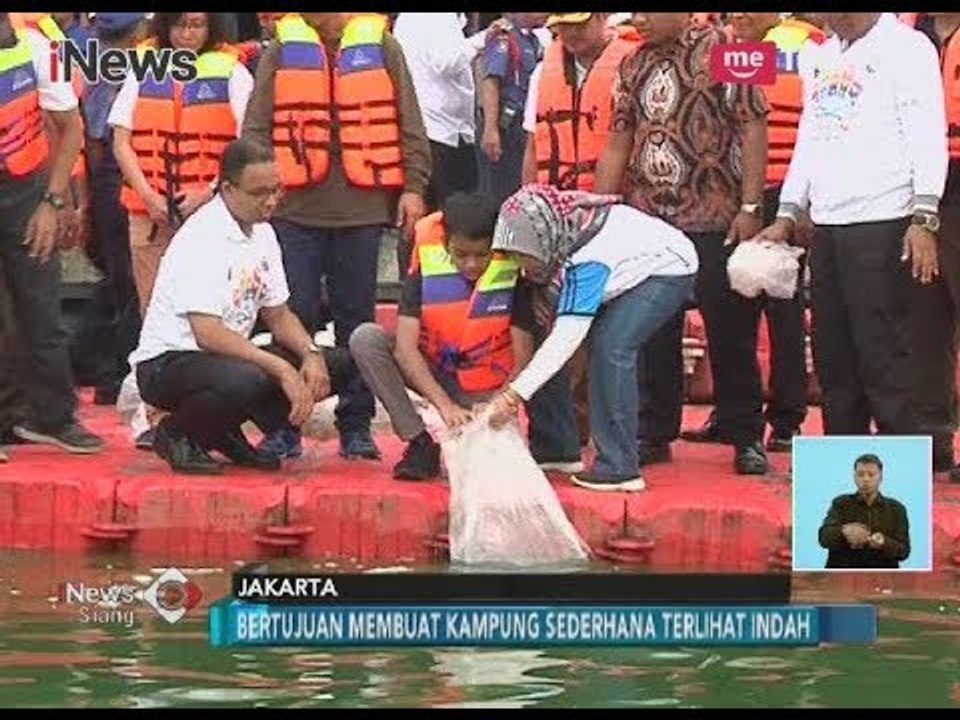 Selain Warnai Tembok, Pemprov DKI Pun Sebarkan Bibit Ikan Nila di Danau Sunter - iNews Siang 25/03
