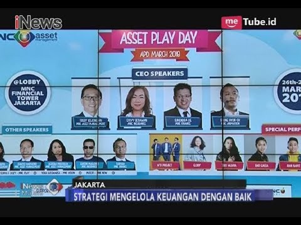 MNC Play & Asset Management Suguhkan Layanan Keuangan & Produk Media di APD - iNews Malam 26/03
