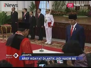 Pasca Uji Kelayakan, Arief Hidayat Dilantik Kembali Menjadi Hakim MK - iNews Malam 27/03