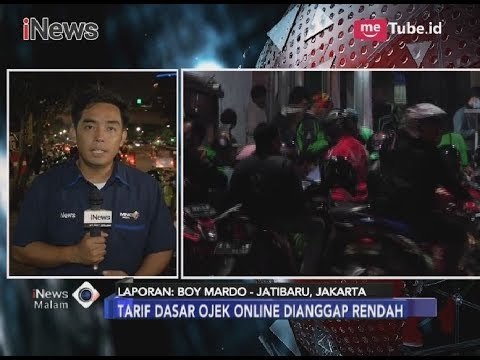 Ojek Online Tuntut Pemerataan Tarif Sesuai dengan Jarak Tempuh - iNews Malam 27/03
