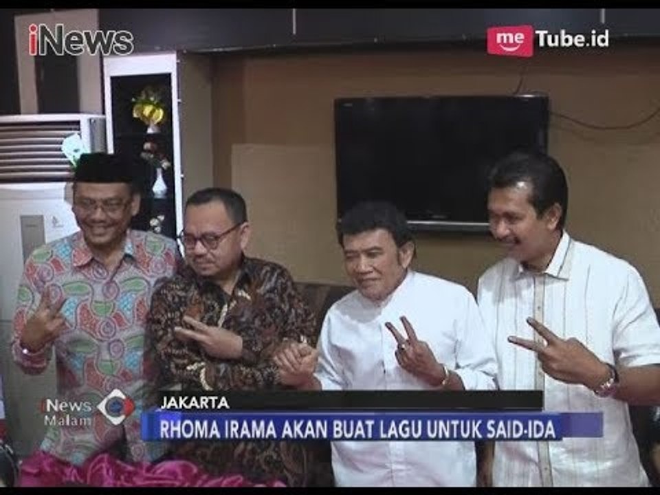 Raja Dangdut, Rhoma Irama Dukung & Buatkan Lagu untuk Paslon Sudirman Said-Ida - iNews Malam 27/03
