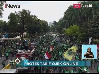 Driver Ojol Gelar Unjuk Rasa Terkait Tarif Tak Manusiawi untuk Kebutuhan Hidup - iNews Siang 27/03