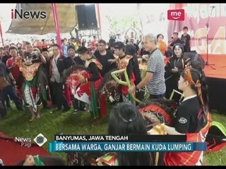 Wow!! Ternyata Ganjar Pranowo Lihai Menari Kuda Lumping - iNews Pagi 27/03