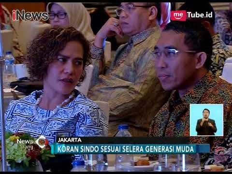 Koran Sindo Tampil dengan Wajah Baru untuk Generasi Muda - iNews Siang 28/03