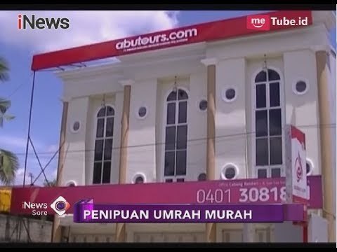 Pasca Direktur Ditetapkan sebagai Tersangka, Kantor Abu Tours Ditutup - iNews Sore 28/03