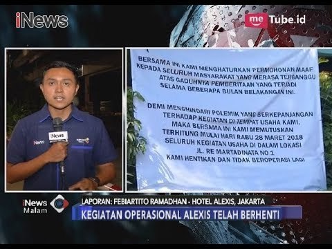 Meresahkan Masyarakat, Pihak Hotel Alexis Minta Maaf - iNews Malam 28/03