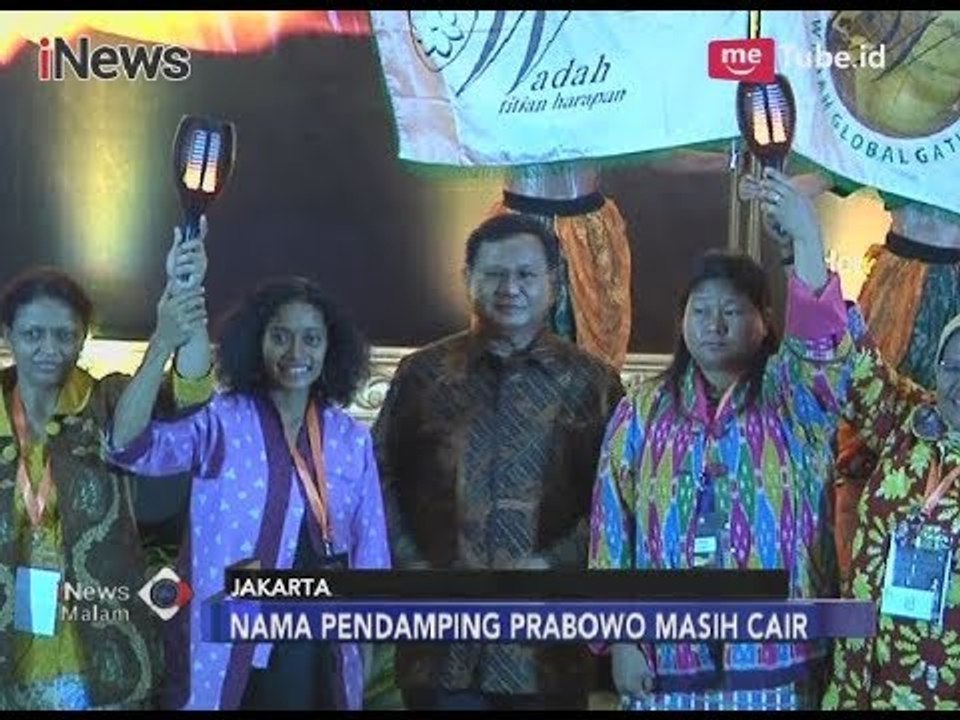 Berbeda dengan PDI-P, Partai Gerindra Tak Buru-buru Cari Pendamping Prabowo - iNews Malam 28/03