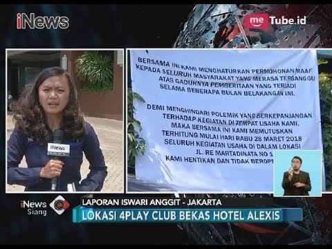 Anies Beri Waktu Lima Hari untuk Alexis Urus Pencabutan Izin Usaha - iNews Siang 28/03