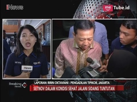 Setnov Sehat Ikuti Sidang Tuntutan Kasus Korupsi e-KTP Part 02 - Breaking News 29/03