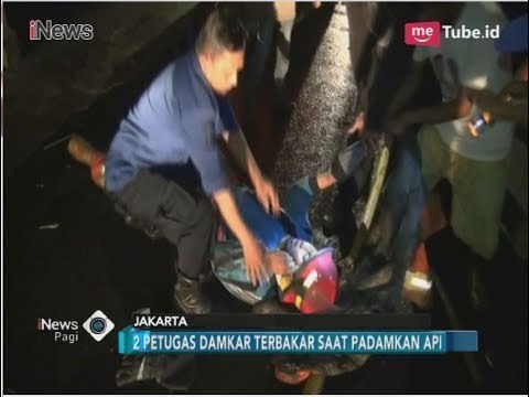 Kebakaran di Taman Kota, 2 Petugas Damkar Alami Luka Bakar Saat Padamkan Api - iNews Pagi 30/03