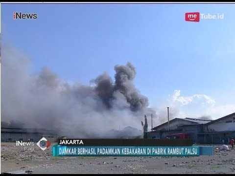 Pabrik Rambut Palsu di KBN Cilincing Terbakar - iNews Pagi 01/04