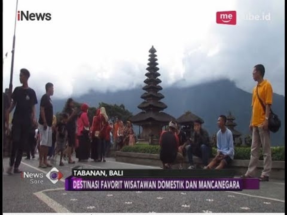 Menikmati Keindahan Pura Ulun Danu Batur di Danau Bratan Saat Liburan - iNews Sore 01/04