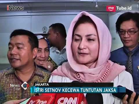 Istri Setnov Kecewa Dengan Tuntutan 16 Tahun Penjara dari Jaksa - iNews Pagi 30/03