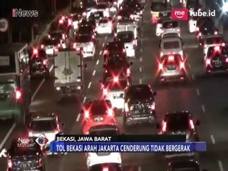 Arus Tol Jakarta-Cikampek Padat, Petugas Berlakukan Contra Flow - iNews Malam 01/04