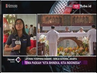 Khidmat, Umat Katolik Jakarta Hadiri Misa Malam Paskah - iNews Sore 01/04