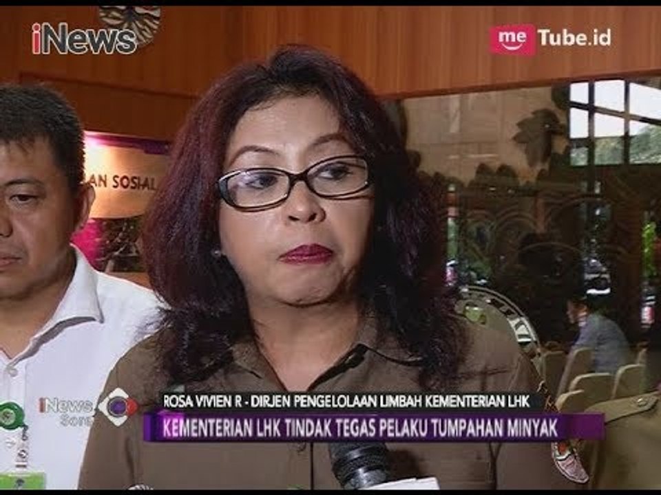 Kementerian LH & Kehutanan Beri Sanksi Tegas untuk Pelaku Tumpahan Minyak - iNews Sore 02/04
