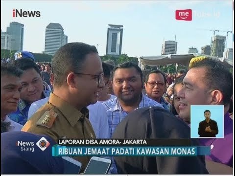 Berseragam Dinas, Anies Hadiri Perayaan Paskah GBI Glow di Monas - iNews Siang 01/04
