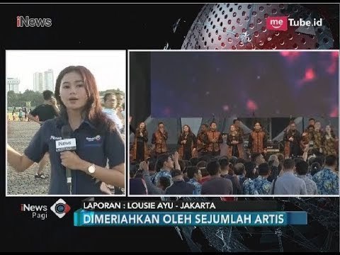 Jemaat Padati Monas untuk Perayaan Paskah GBI Glow - iNews Pagi 01/04