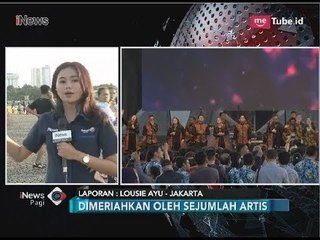 Jemaat Padati Monas untuk Perayaan Paskah GBI Glow - iNews Pagi 01/04