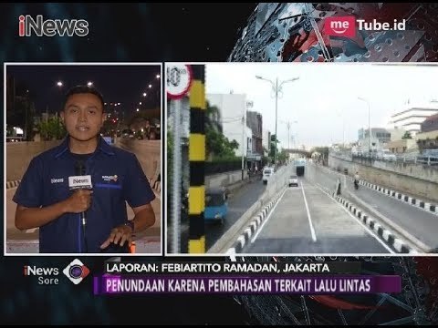 Inilah Alasan Uji Underpass Matraman Diundur - iNews Sore 02/04