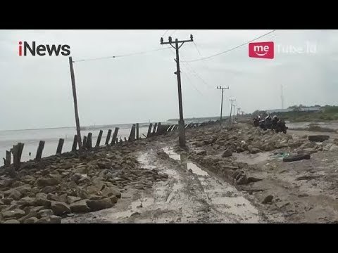 Akibat Abrasi Air Laut, Bertahun-tahun Warga Bandar Rahmat Kesulitan Akses Jalan - iNews Pagi 03/04