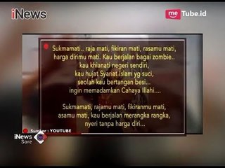 Download Video: Viral Balasan Puisi Sukmawati Soekarnoputri dari Netizen - iNews Sore 03/04