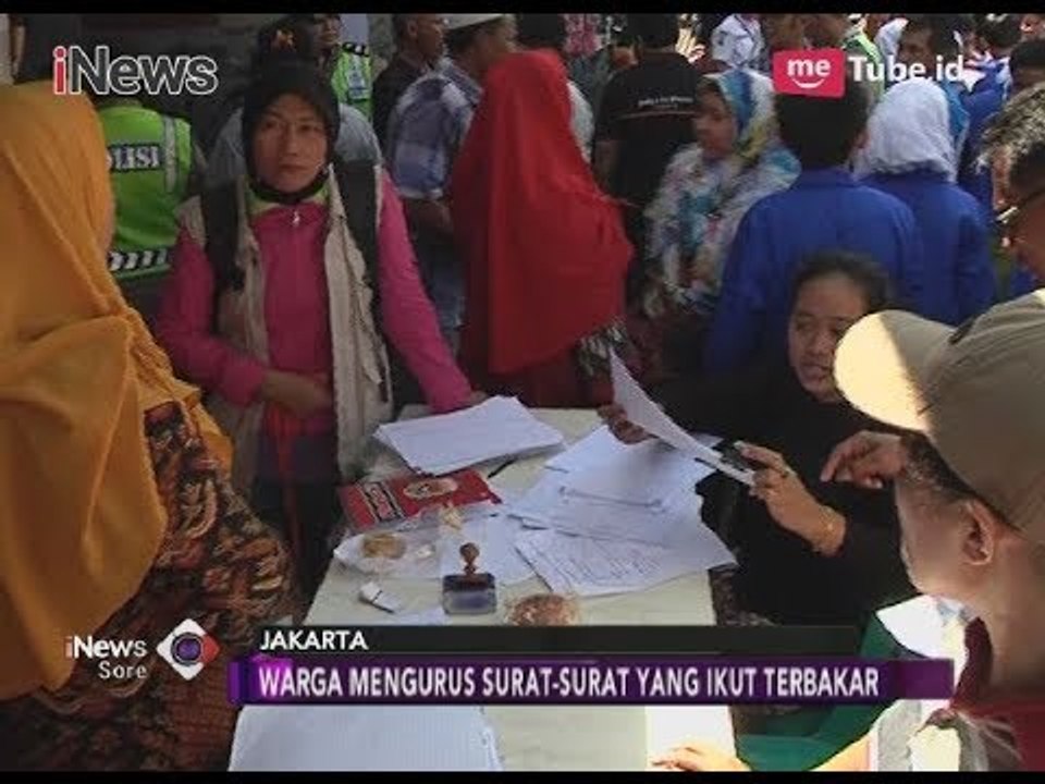 Pasca Kebakaran Taman Kota, Pemprov DKI Buka Posko Pembuatan KK dan KTP - iNews Sore 03/04