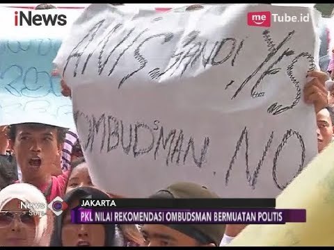 PKL Tanah Abang Demo Protes Ombudsman, Penataan oleh Anies Sudah Baik - iNews Sore 03/04