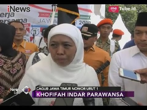 Dua Kandidat Cagub Jatim Khofifah dan Gus Ipul Mulai Beradu Program - iNews Sore 03/04