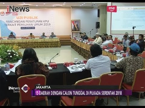 Inilah 15 Paslon yang Akan Melawan 'Kotak Kosong' di Pilkada 2018 - iNews Sore 02/04