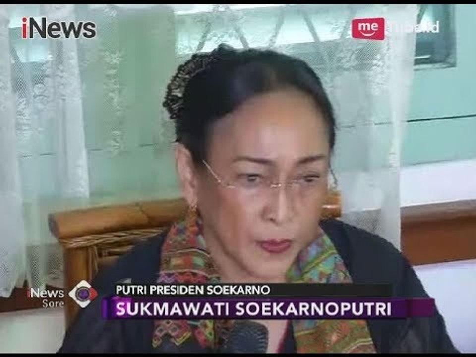 Menyesal! Sukmawati Soekarnoputri Minta Maaf kepada Seluruh Umat Islam - iNews Sore 04/04