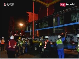 Hore!! Penampakan Dua Set Kereta MRT dari Jepang Tiba di Jakarta - iNews Pagi 05/04